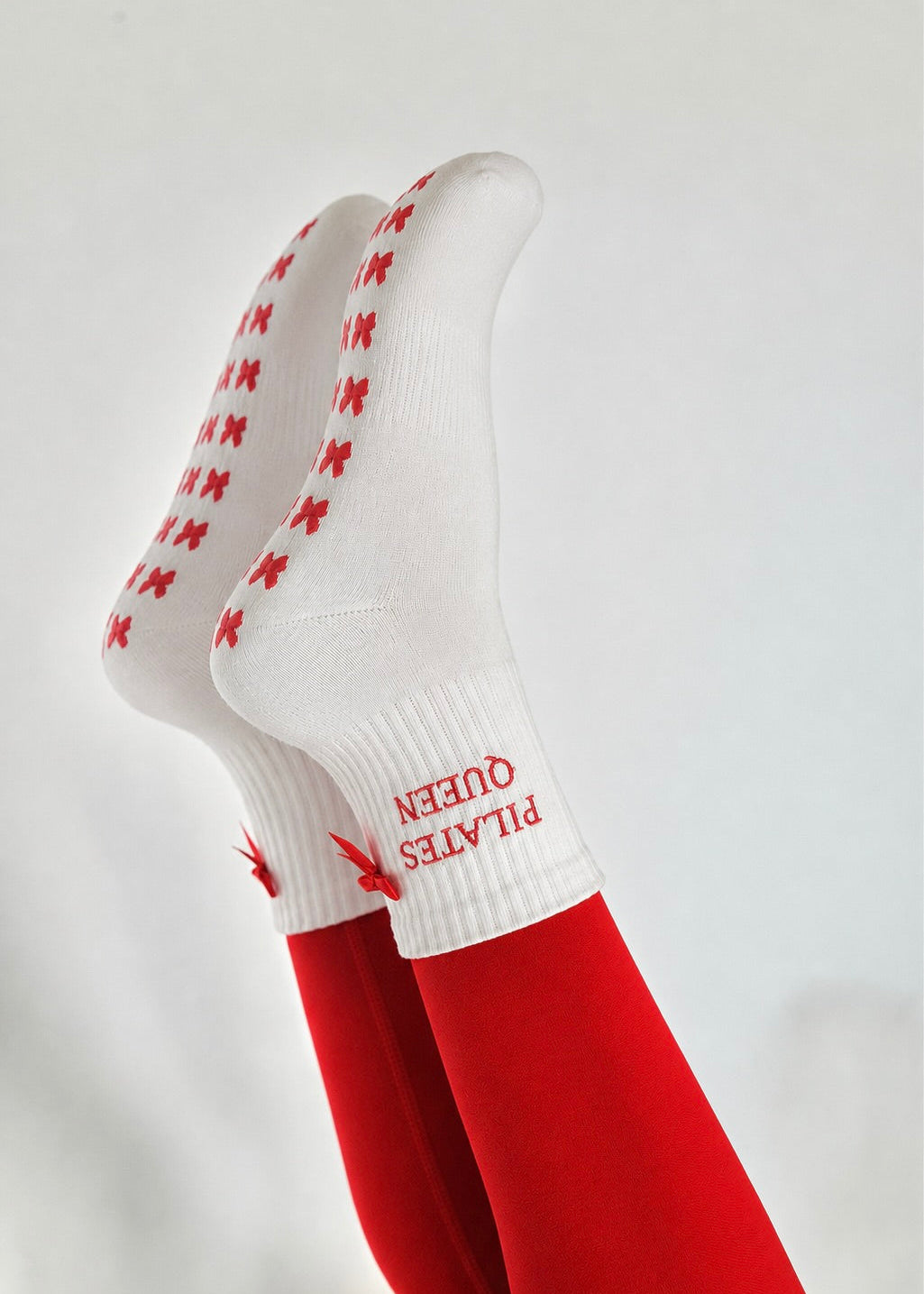 Pilates Queen Socken getragen